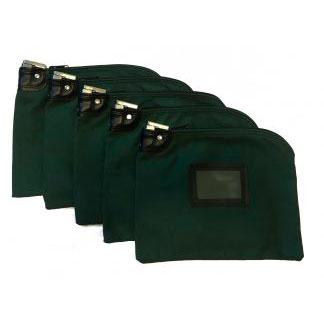 Forest Green Lockable Bags